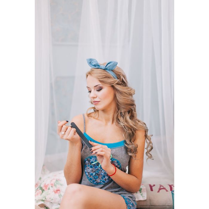 Комплект женский (майка, шорты) "Амели", размер 48, цвет МИКС