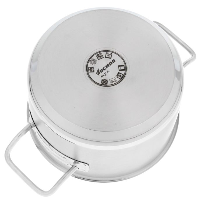 Кастрюля 2,5 л "Гурман-профи", тройное дно