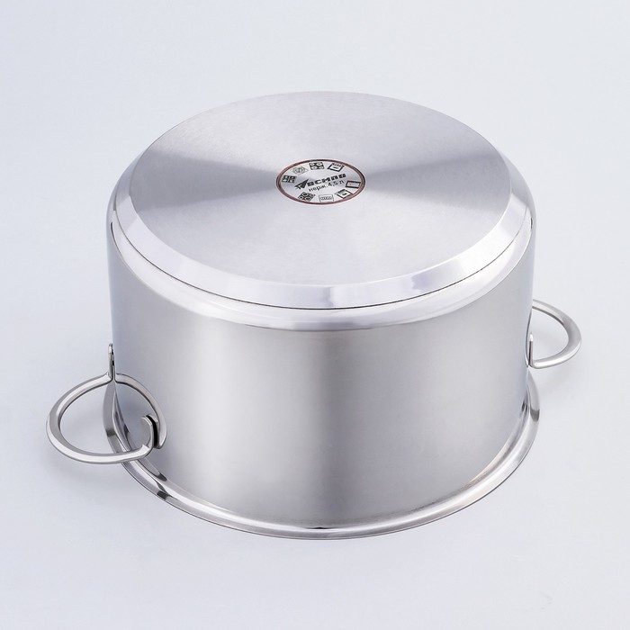 Кастрюля 4,5 л "Гурман-Классик", d=22 см, тройное дно