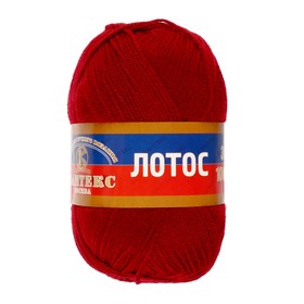 

Пряжа "Лотос" 100% акрил 300м/100гр (091, вишня)