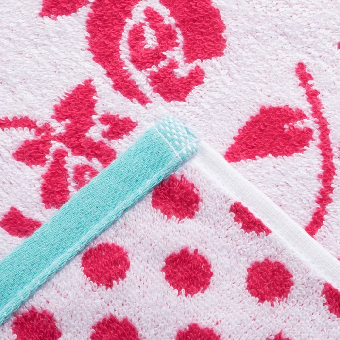 Полотенце махровое Handmade Hearts, размер 50х90 см, 420 гр/м2