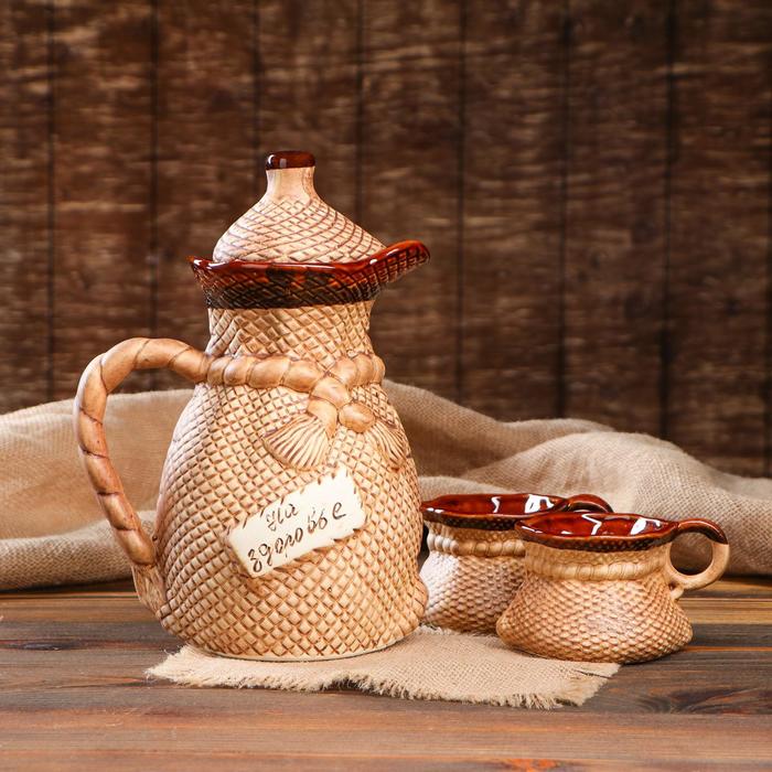 Набор молочный "На здоровье" 3 предмета, 2 л