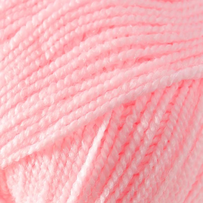 Пряжа Karolina (Каролина) 100% акрил 438м/100гр (54025 розов.новый)