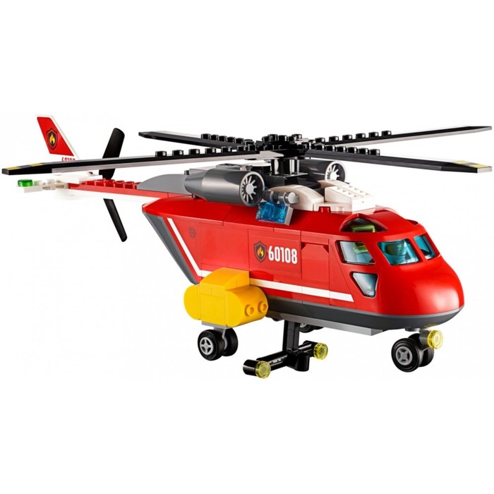 Конструктор «Город. Пожарная команда быстрого реагирования», 257 деталей