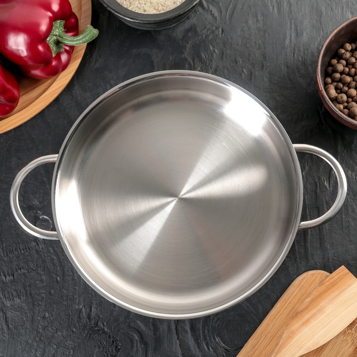 Жаровня 20 см "Гурман-Классик", тройное дно