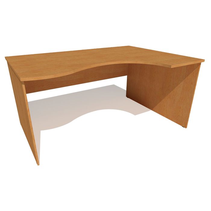 Стол письменный 1600*850*750 левый бук бавария