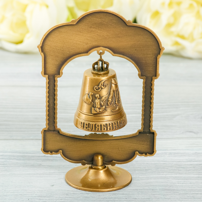 Колокольчик на подставке "Челябинск"