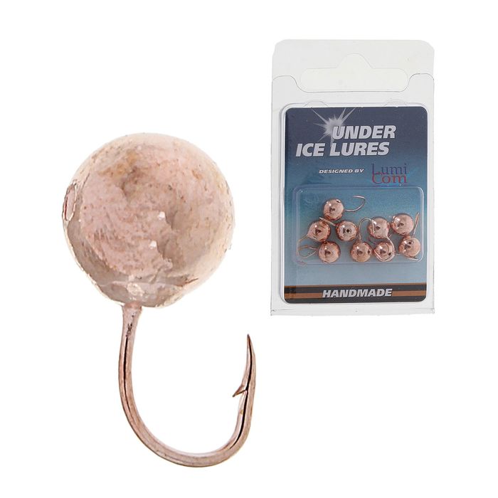 Мормышка «Дробинка» с отверстием Ф6, медь