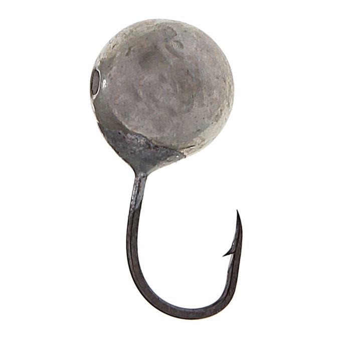 Мормышка «Дробинка» с отверстием Ф6, никель