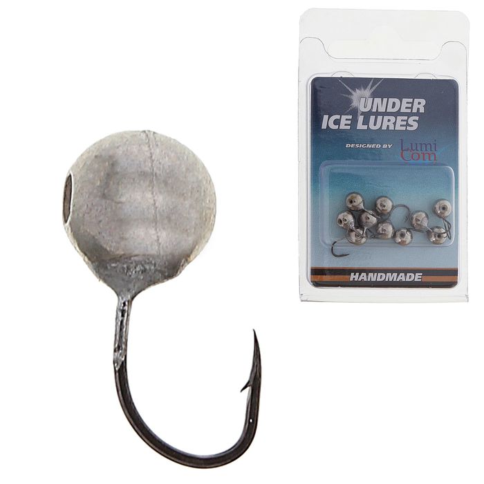 Мормышка «Дробинка» с отверстием Ф5, никель