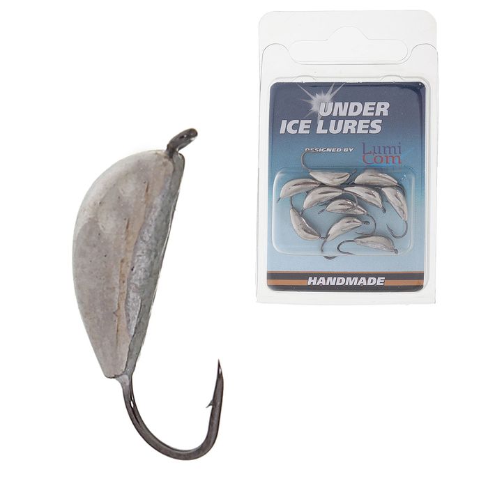 Мормышка "Банан" с ушком Ф4 никель