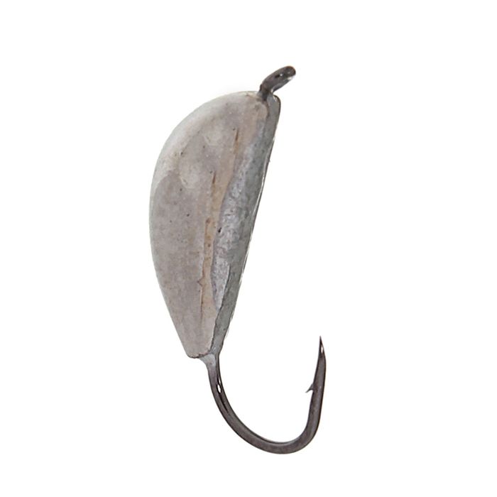 Мормышка "Банан" с ушком Ф4 никель