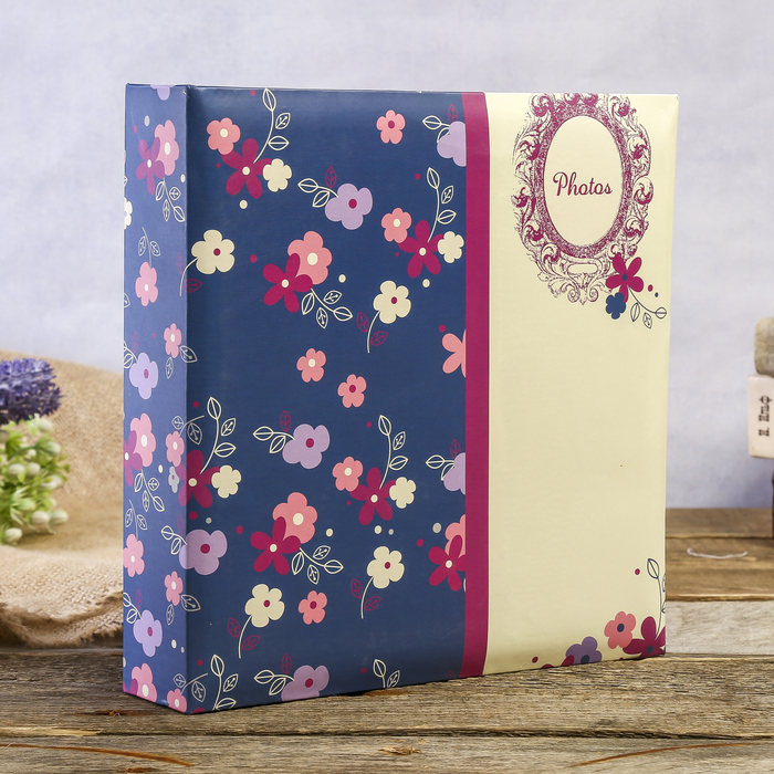 Фотоальбом на 200 фото 10х15 см "Ласточки в цветах" (бумажные листы)