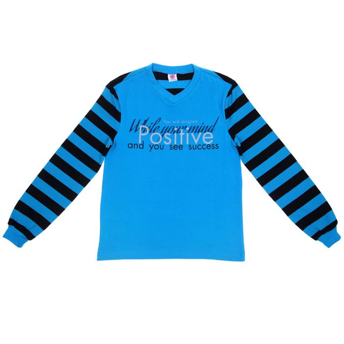 Джемпер для мальчика, рост 152 см (80), цвет полоса