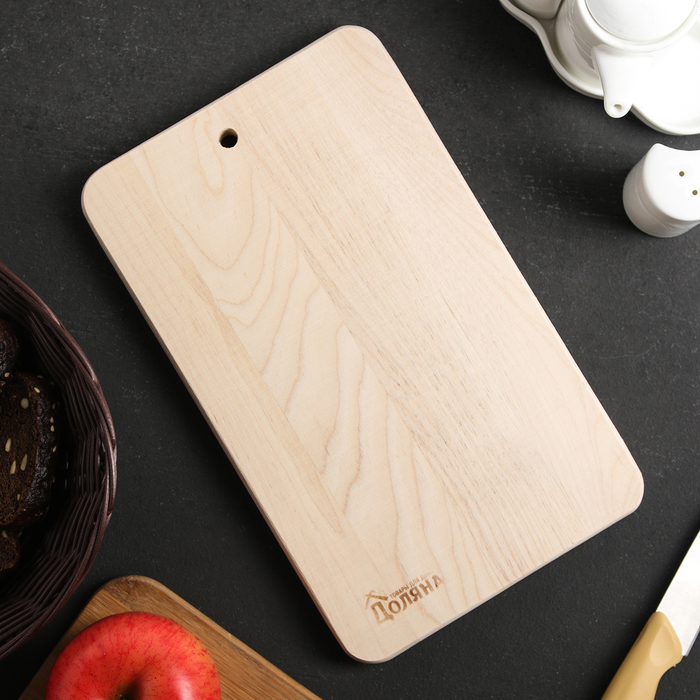 Доска разделочная березовая 28х18 см "Классика"