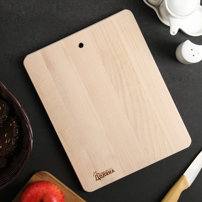 Доска разделочная березовая 28х23 см "Классика"