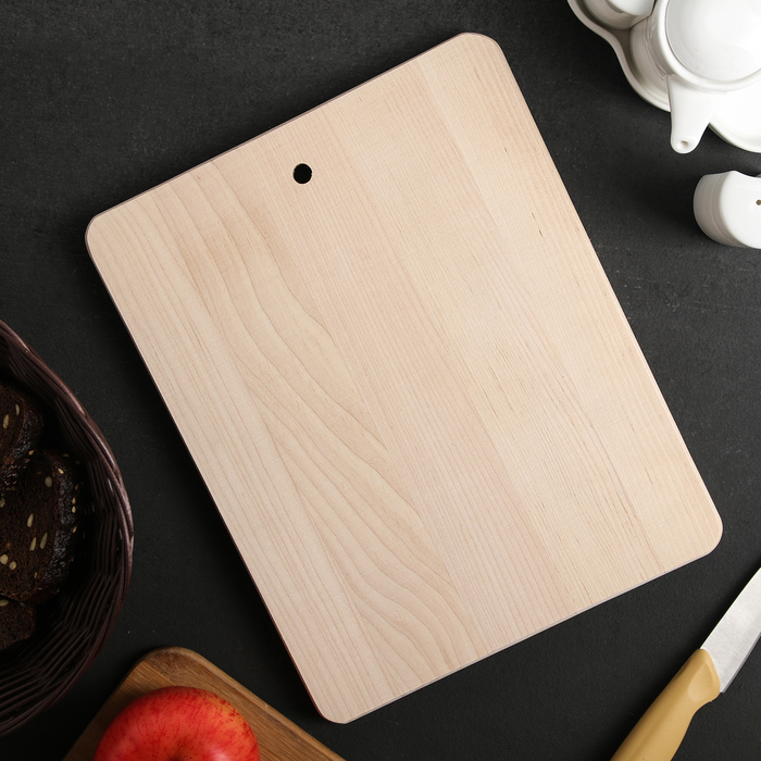 Доска разделочная березовая 28х23 см "Классика"