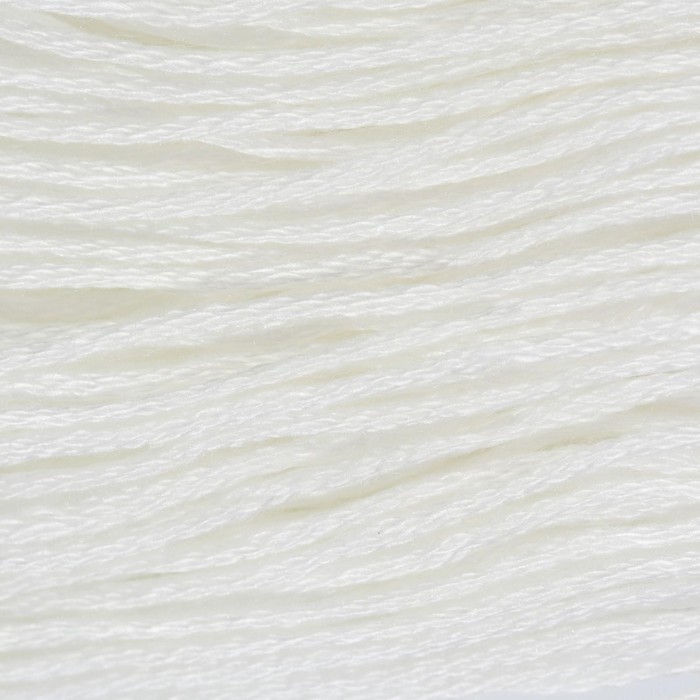 Нитки мулине «Blanc», 8 ± 1 м, цвет белый