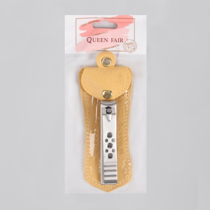 Кусачки-книпсер педикюрные, 8(±0,5)см, цвет серебристый