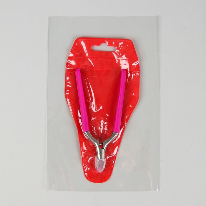 Кусачки маникюрные, пружинное соединение, 11,5см, рабочая область-6мм, цвет МИКС