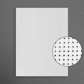 Канва для вышивания №11, 50 × 50 см, цвет белый от Сима-ленд