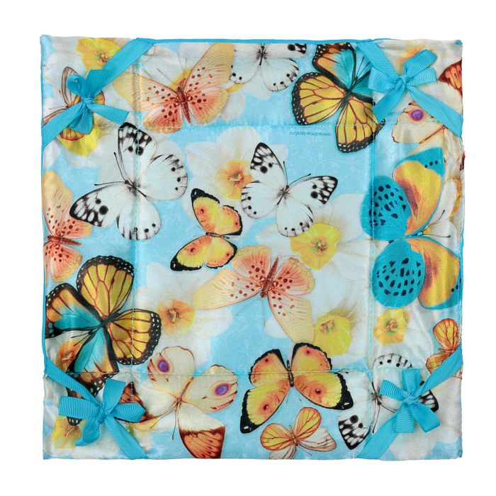 Наб. полотенец Collorista "Бабочки" 30х30 см - 3шт, хлопок 340гр/м2