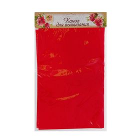 

Канва для вышивания №11, 30 × 40 см, цвет красный