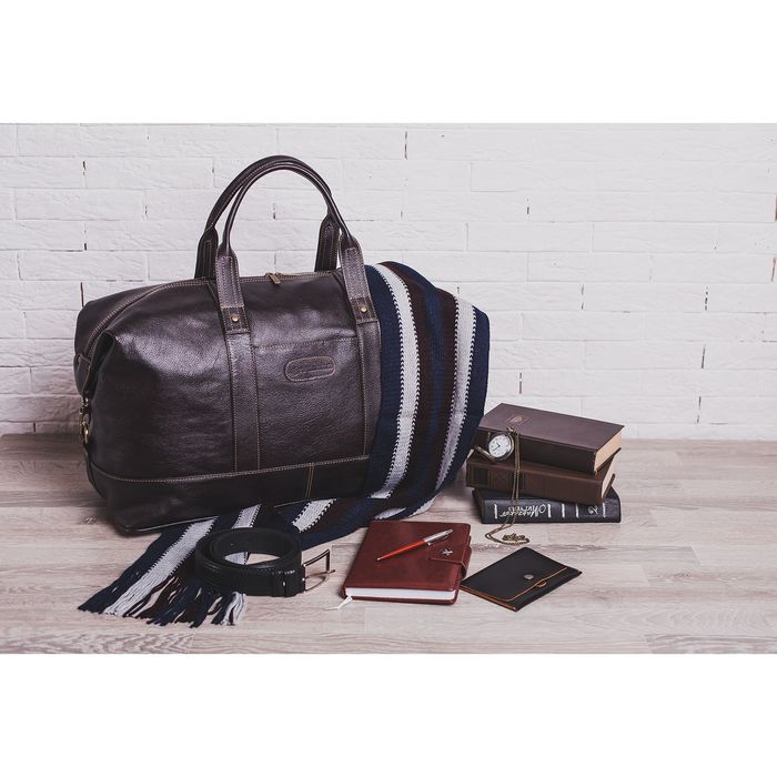 Шарф мужской "Лондон", цвет темно-синий,18*160 см, 100% полиэстер , акрил