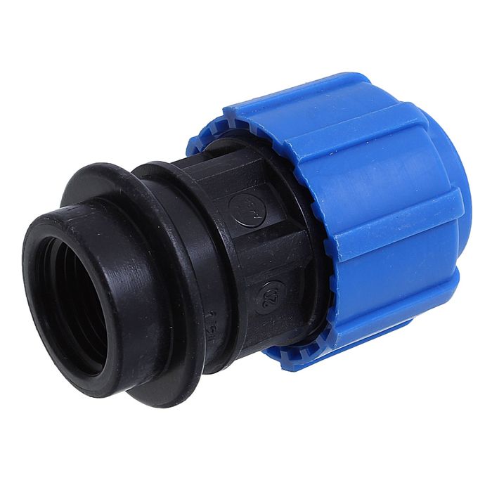 Муфта ПНД "ТПК-Аква", 20 мм х 1/2", внутренняя резьба