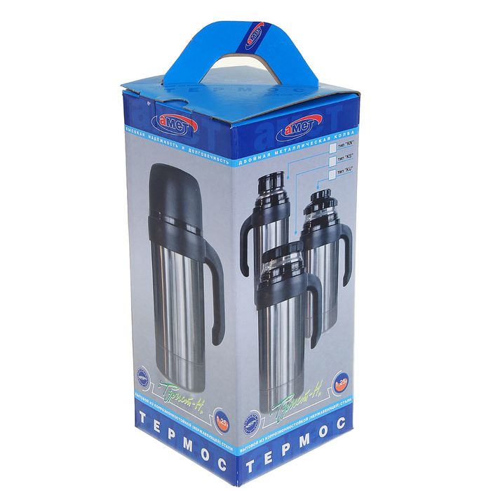 Термос универсальный "Турист", 1.25 л, 46 °С, 24 ч