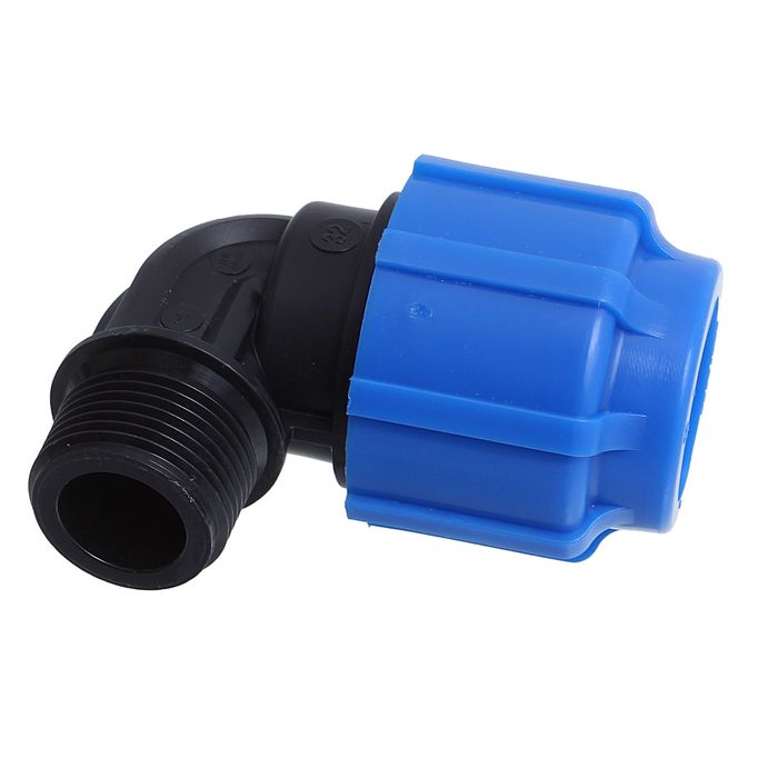 Угол ПНД "ТПК-Аква", 32 мм х 1", наружная резьба