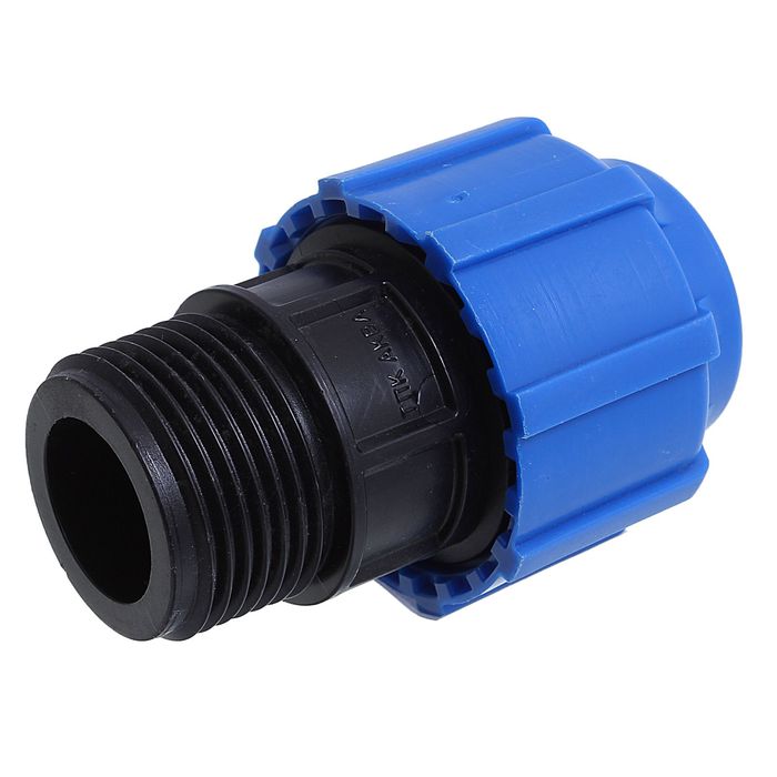 Муфта ПНД "ТПК-Аква", 25 мм х 1", наружная резьба