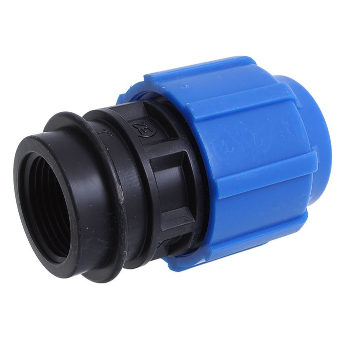 Муфта ПНД "ТПК-Аква", 32 мм х 1", внутренняя резьба