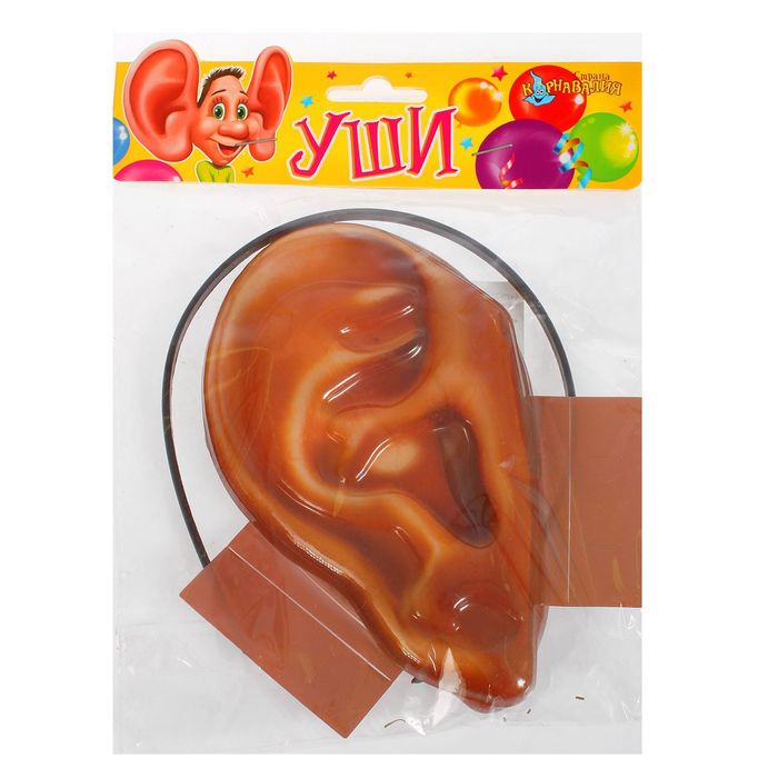 Уши на ободке темнокожие