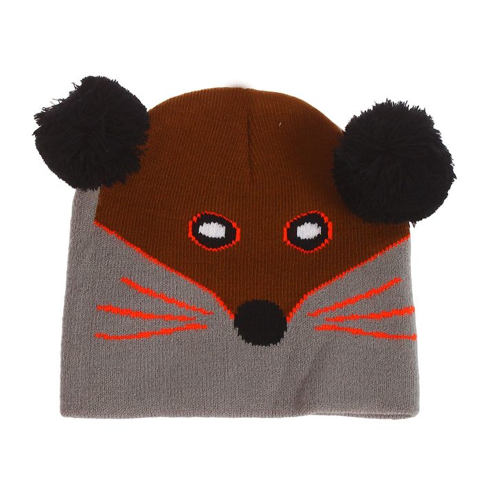 Шапка детская "Мышка", р-р 50-55