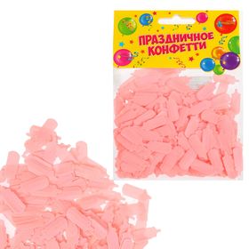 

Конфетти «Соска», 14 г, цвет розовый