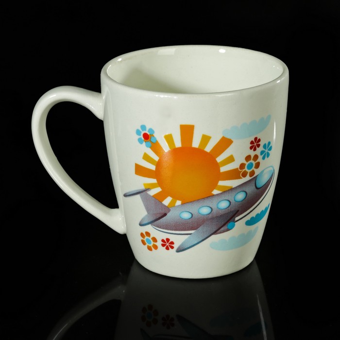 Кружка 220 мл "Вертолетик", рисунок МИКС