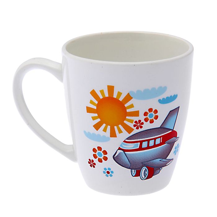 Кружка 220 мл "Вертолетик", рисунок МИКС