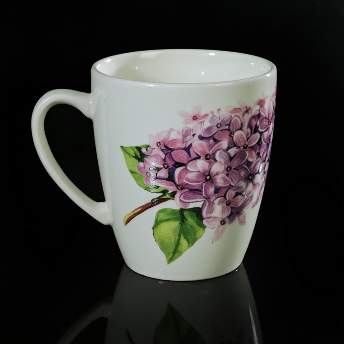Кружка 370 мл "Сирень"