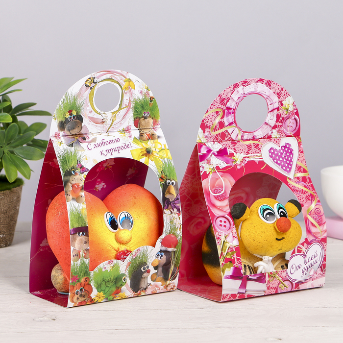 Растущая травка "Зверушки" МИКС