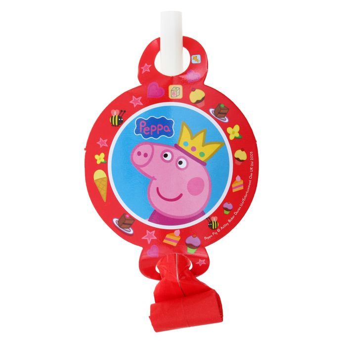 Набор язычков "Пеппа-принцесса", 6 шт.