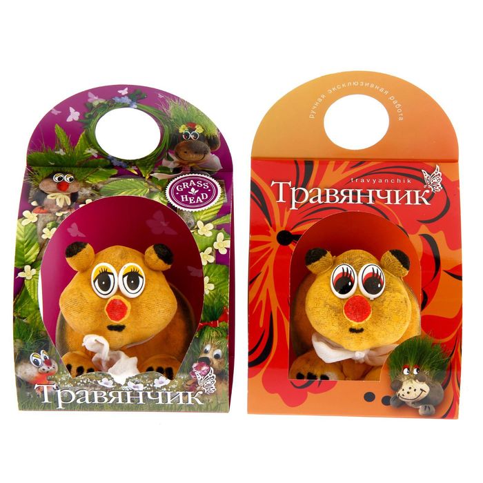 Растущая травка "Пчела" МИКС