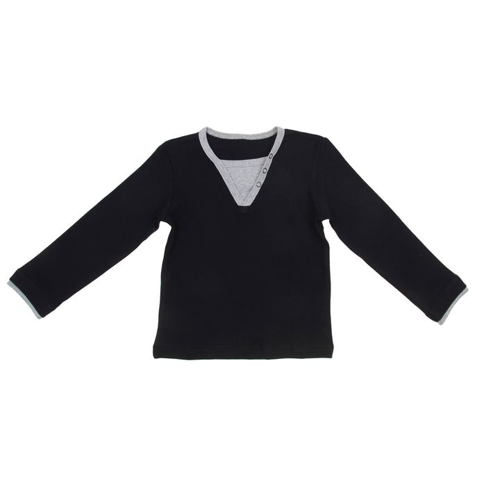 Джемпер для мальчика, рост 104 см, цвет чёрный (арт. И-008)