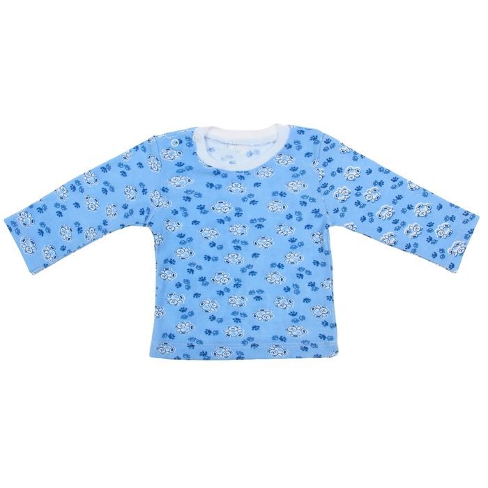 Джемпер детский с кнопкой, рост 74 см, цвет микс 20-4709-С