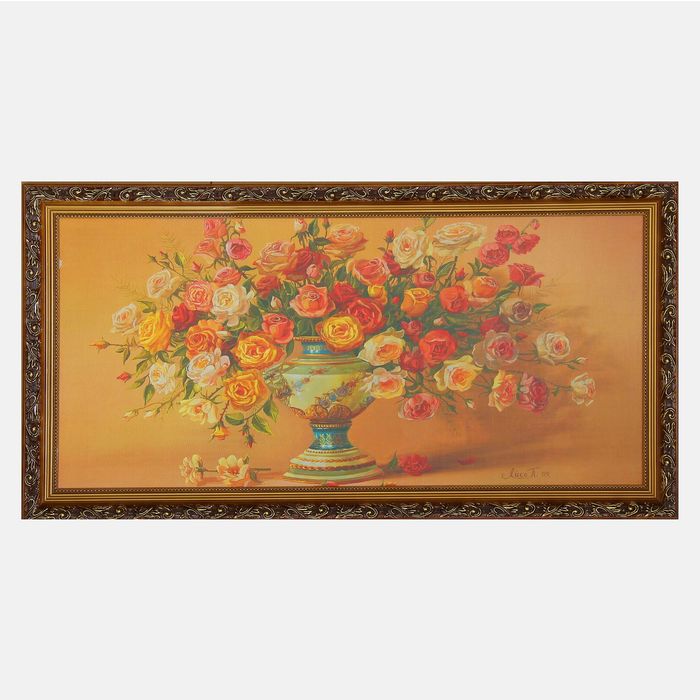 Картина "Букет розовых роз"