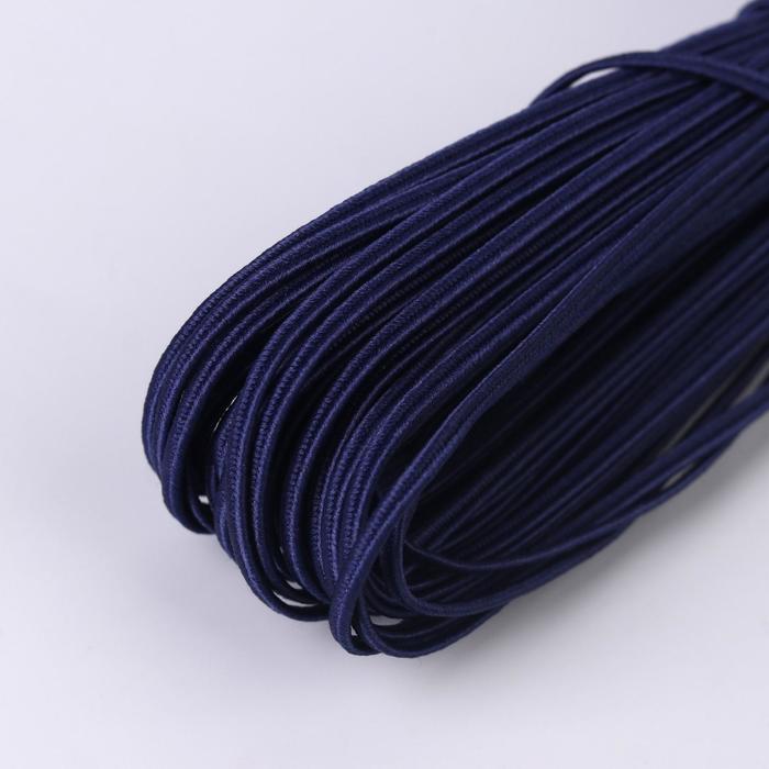 Тесьма отделочная "Сутаж", ширина 2,5мм, длина 20±1м, цвет синий