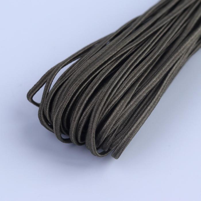 Тесьма отделочная "Сутаж", ширина 2,5мм, длина 20±1м, цвет хаки