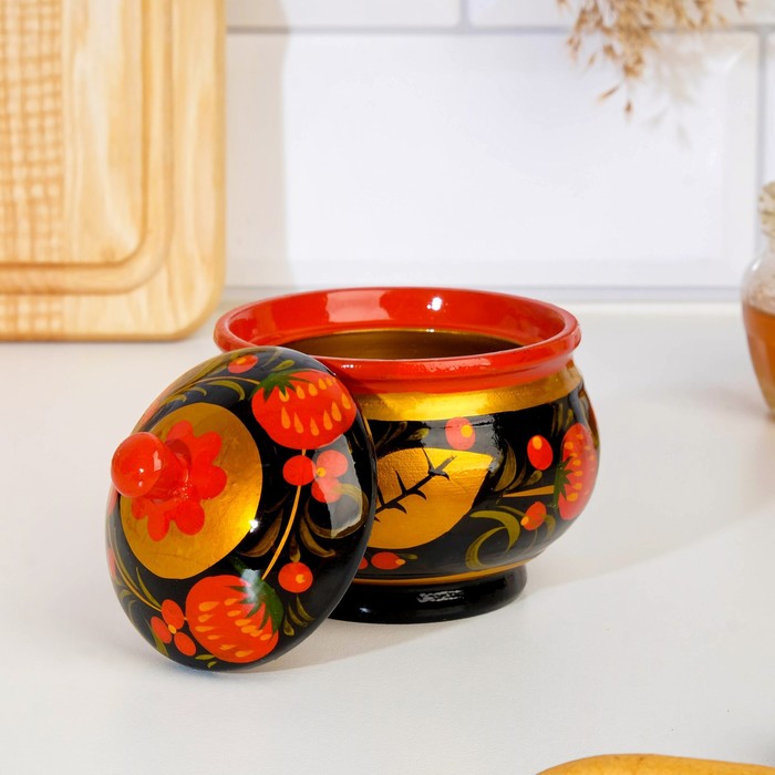 Пиала «Чашка», 9×5 см, хохлома