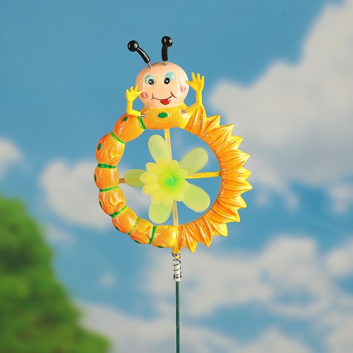 Декоративный штекер "Гусеница" с пропеллером, микс