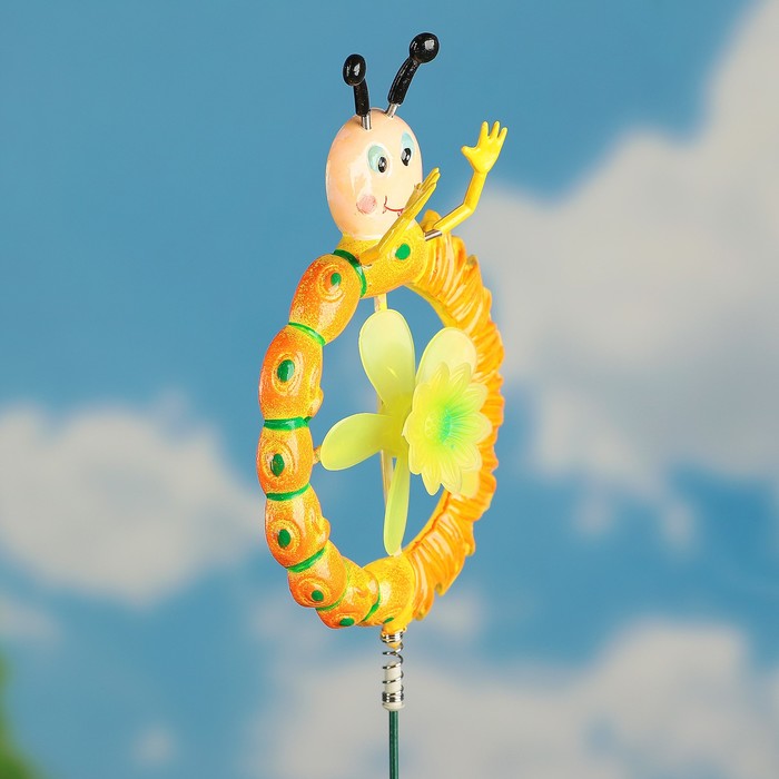 Декоративный штекер "Гусеница" с пропеллером, микс